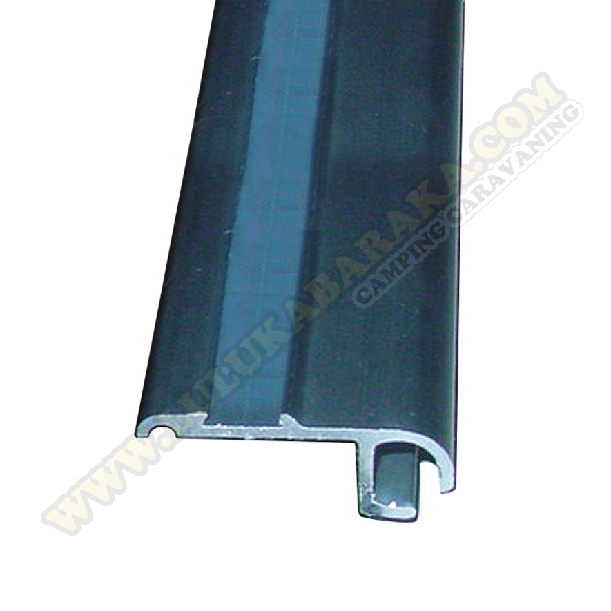 Tira para toldo plateada 27x11mm, 3m (recogida en nuestras instalaciones)